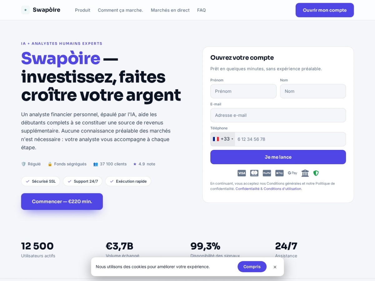 Screenshot of Swapòire
